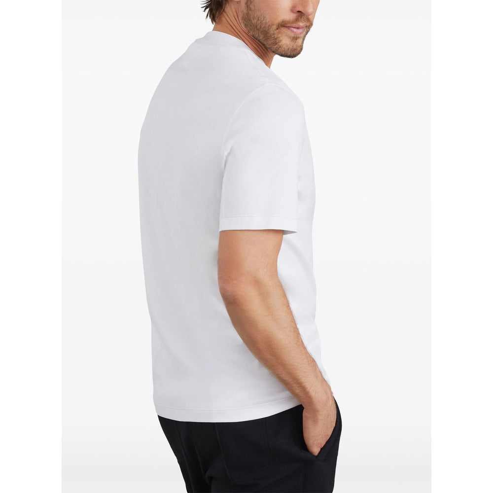 Brunello Cucinelli White T-Shirts & Vests - T-Shirts Men BRUNELLO CUCINELLI