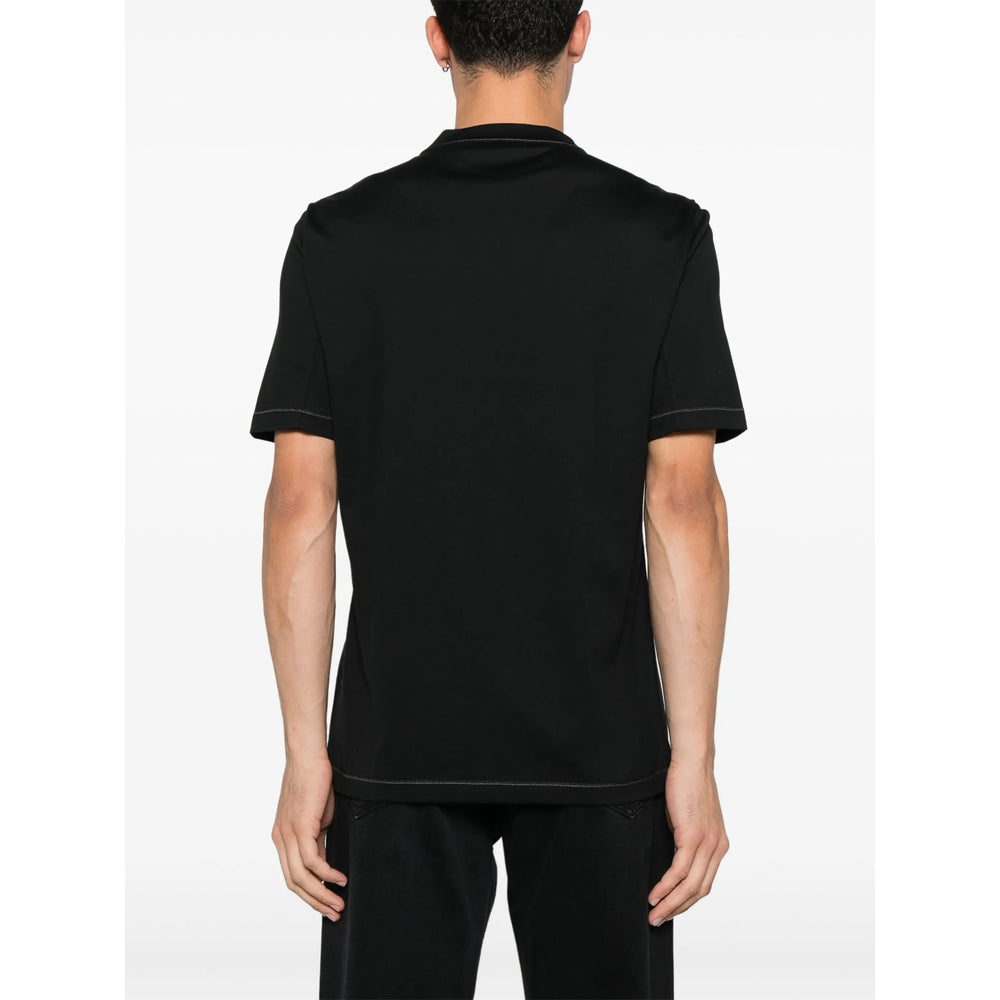 Brunello Cucinelli Black T-Shirts & Vests - T-Shirts Men BRUNELLO CUCINELLI