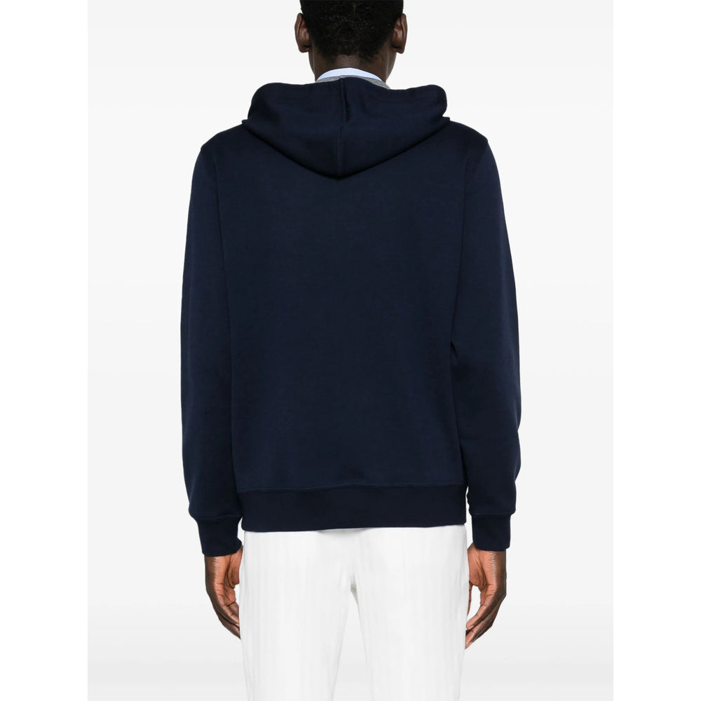 Brunello Cucinelli Blue Sweaters & Knitwear - Hoodies Men BRUNELLO CUCINELLI
