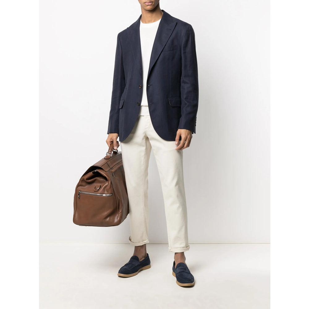 Brunello Cucinelli White Sweaters & Knitwear - Jumpers Men BRUNELLO CUCINELLI