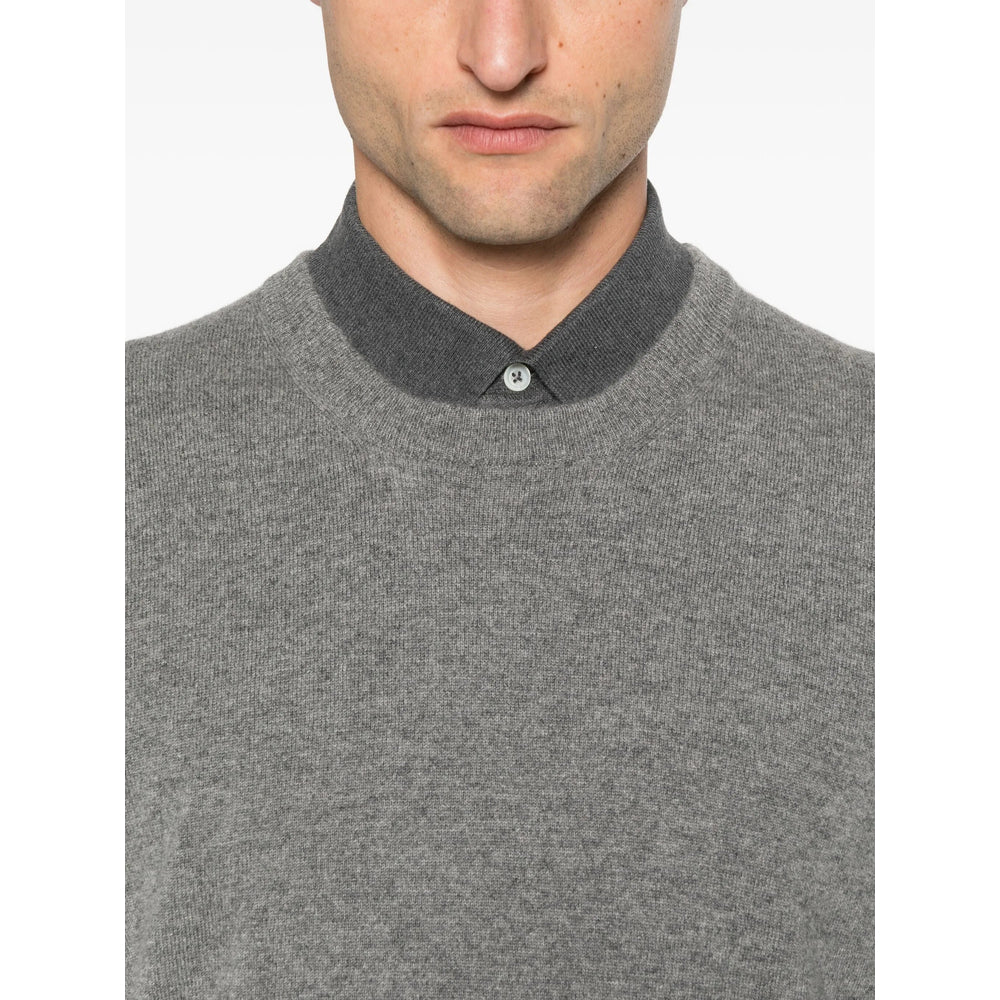 Brunello Cucinelli Grey Sweaters & Knitwear - Jumpers Men BRUNELLO CUCINELLI