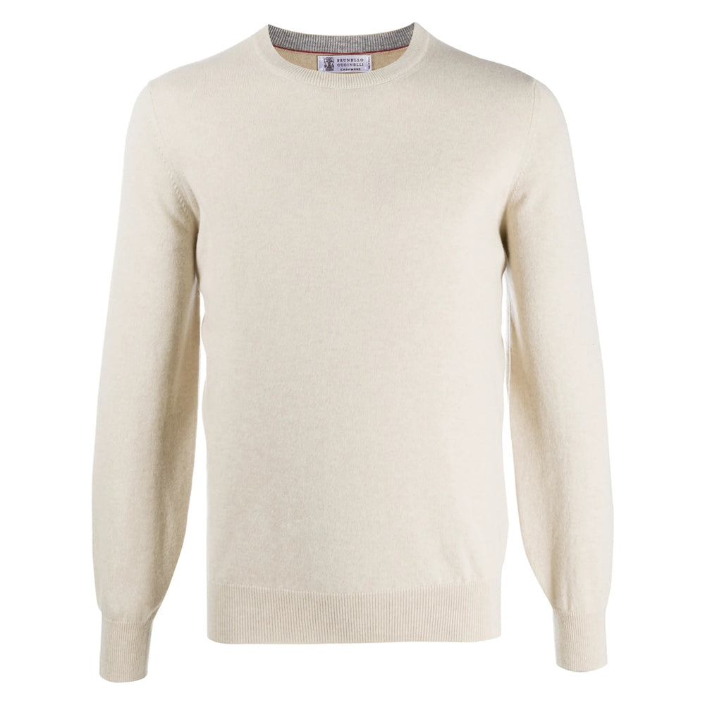 Brunello Cucinelli Neutrals Sweaters & Knitwear - Jumpers Men BRUNELLO CUCINELLI
