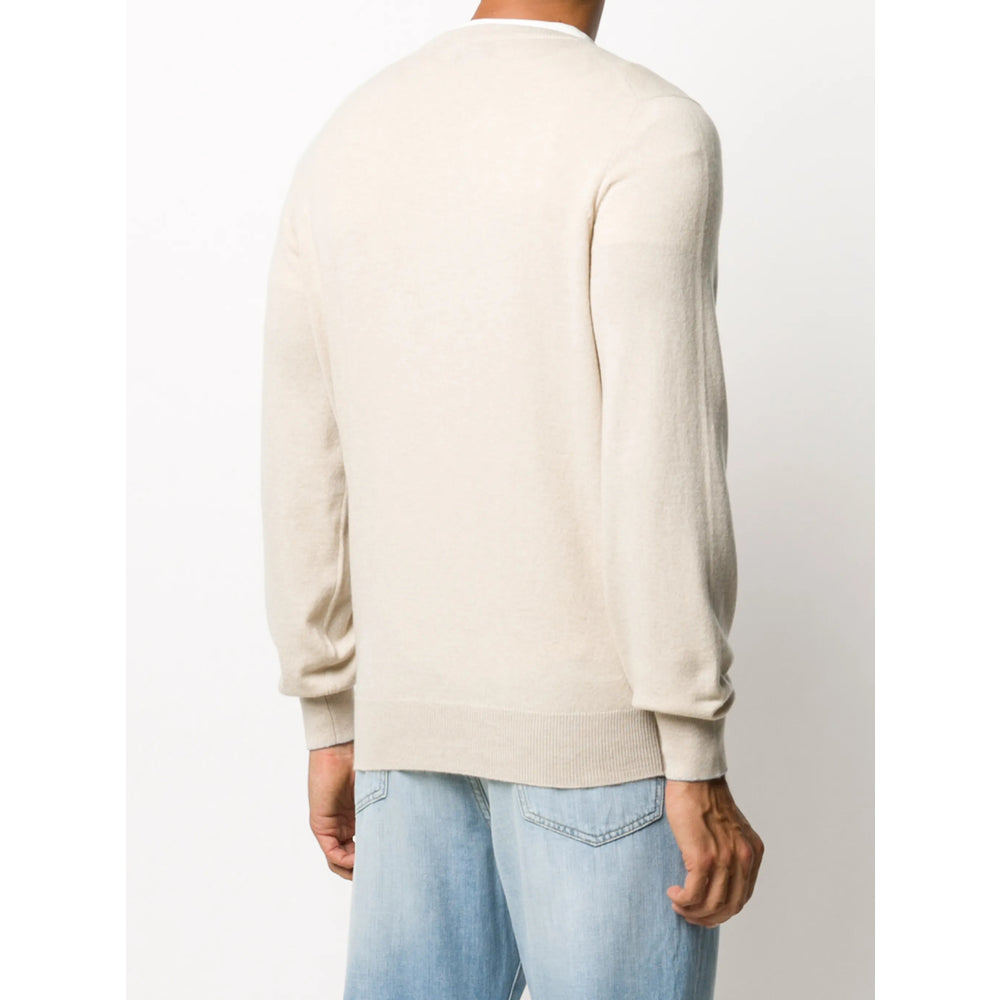 Brunello Cucinelli Neutrals Sweaters & Knitwear - Jumpers Men BRUNELLO CUCINELLI