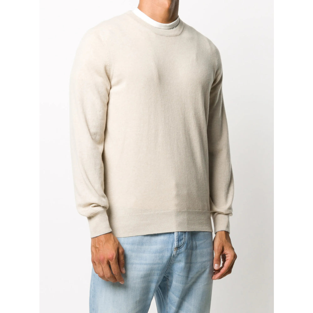 Brunello Cucinelli Neutrals Sweaters & Knitwear - Jumpers Men BRUNELLO CUCINELLI