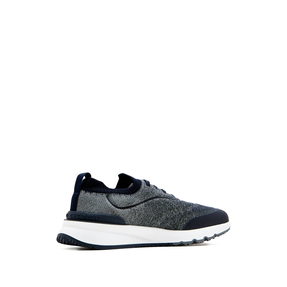 Brunello Cucinelli Blue Trainers - Low-Tops Men