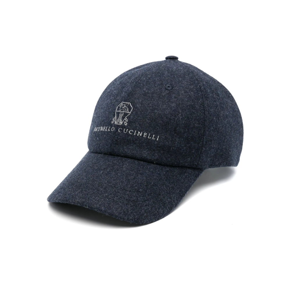 Brunello Cucinelli Blue Hats Men BRUNELLO CUCINELLI