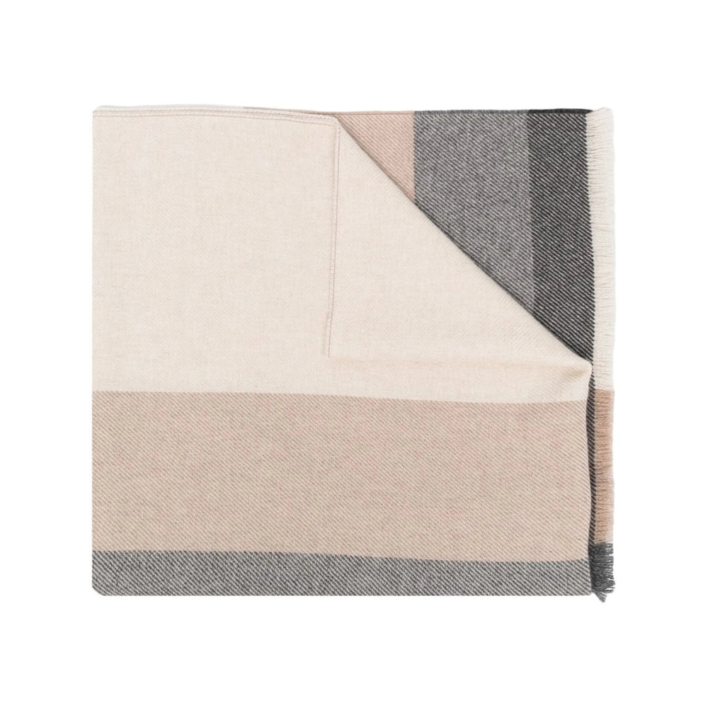 Brunello Cucinelli Grey Scarves Men BRUNELLO CUCINELLI