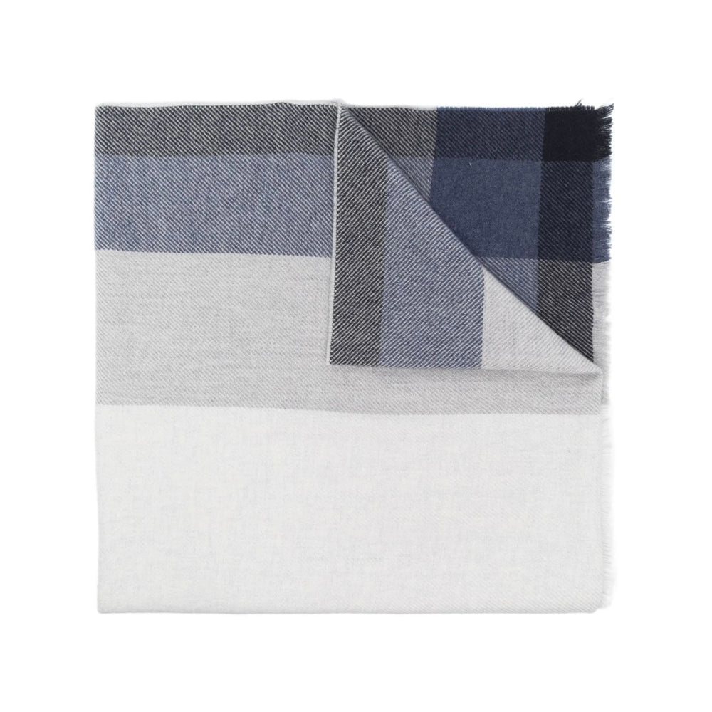 Brunello Cucinelli Blue Scarves Men BRUNELLO CUCINELLI