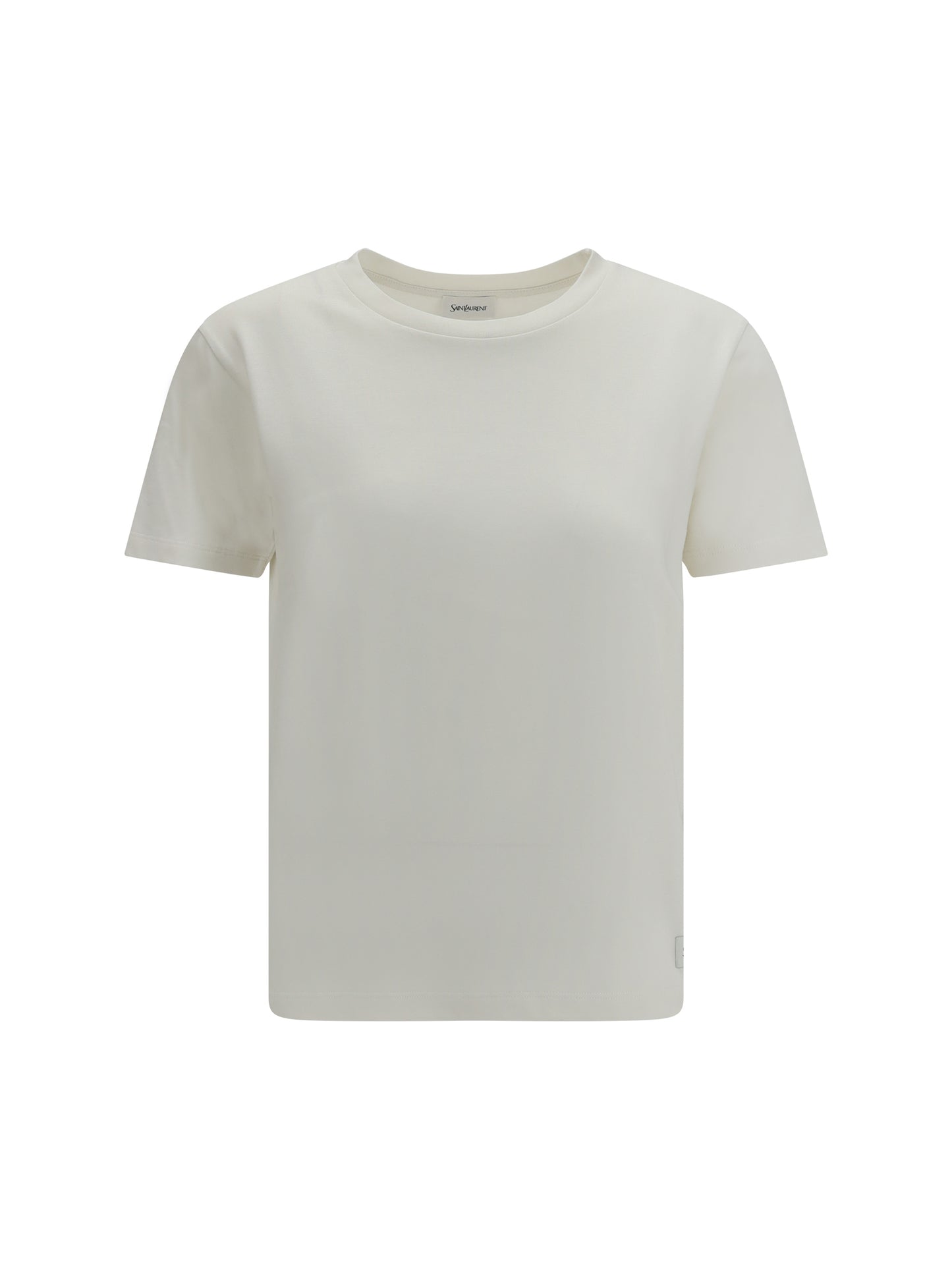 Saint Laurent Women Monochromatic Logo T-Shirt SAINT LAURENT