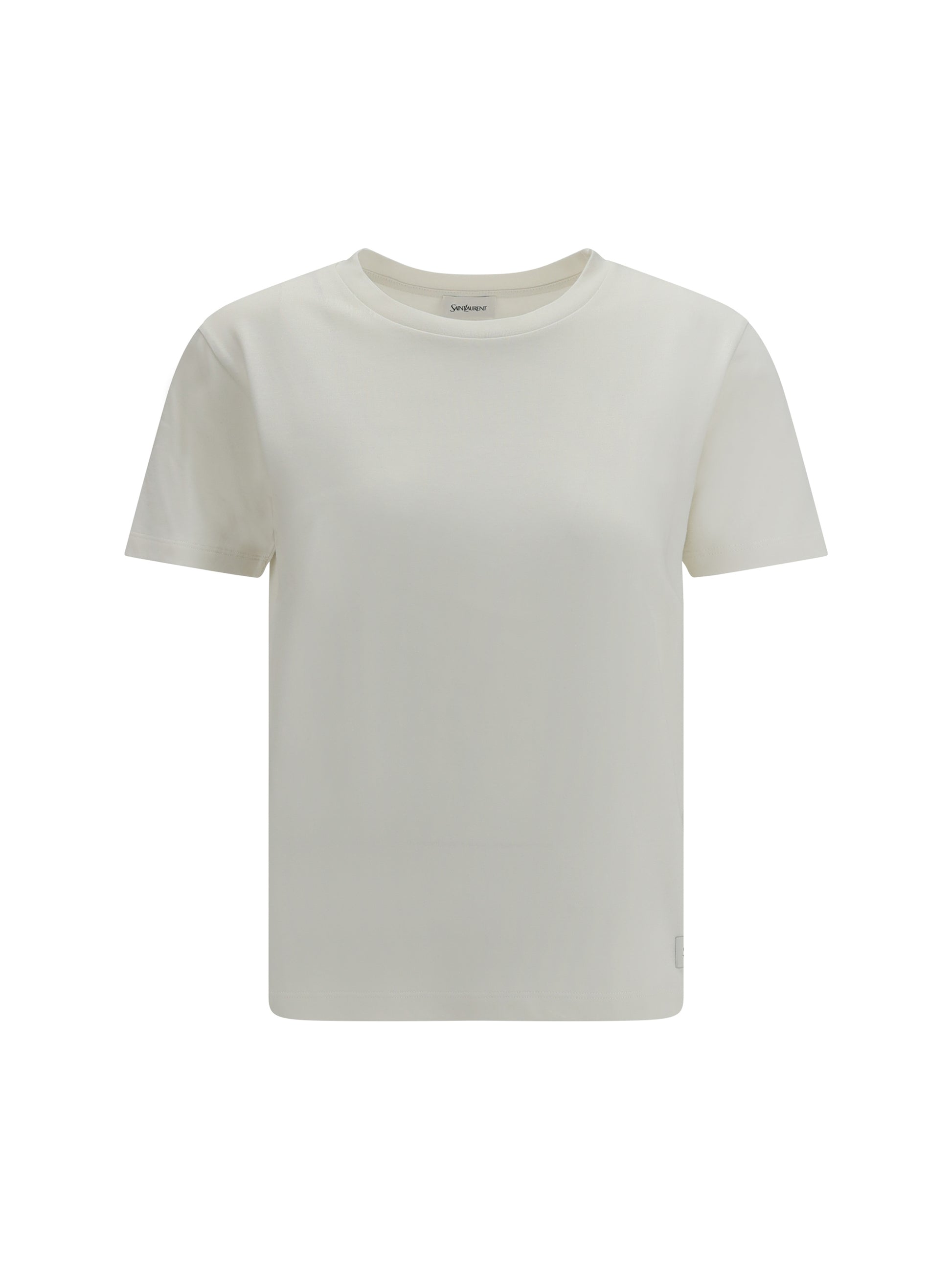 Saint Laurent Women Monochromatic Logo T-Shirt SAINT LAURENT
