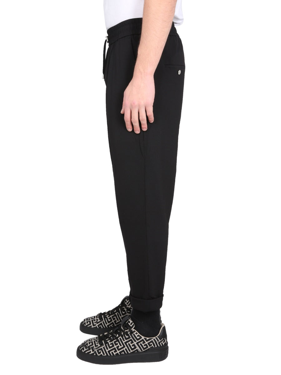 Balmain Men Wool Pants BALMAIN