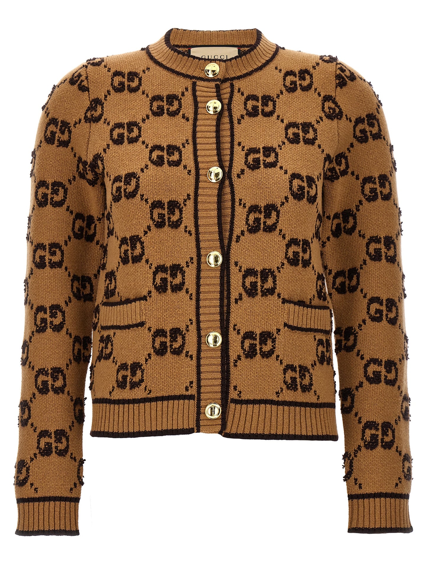 Gucci Women Gg Tweed Bouclè Cardigan GUCCI
