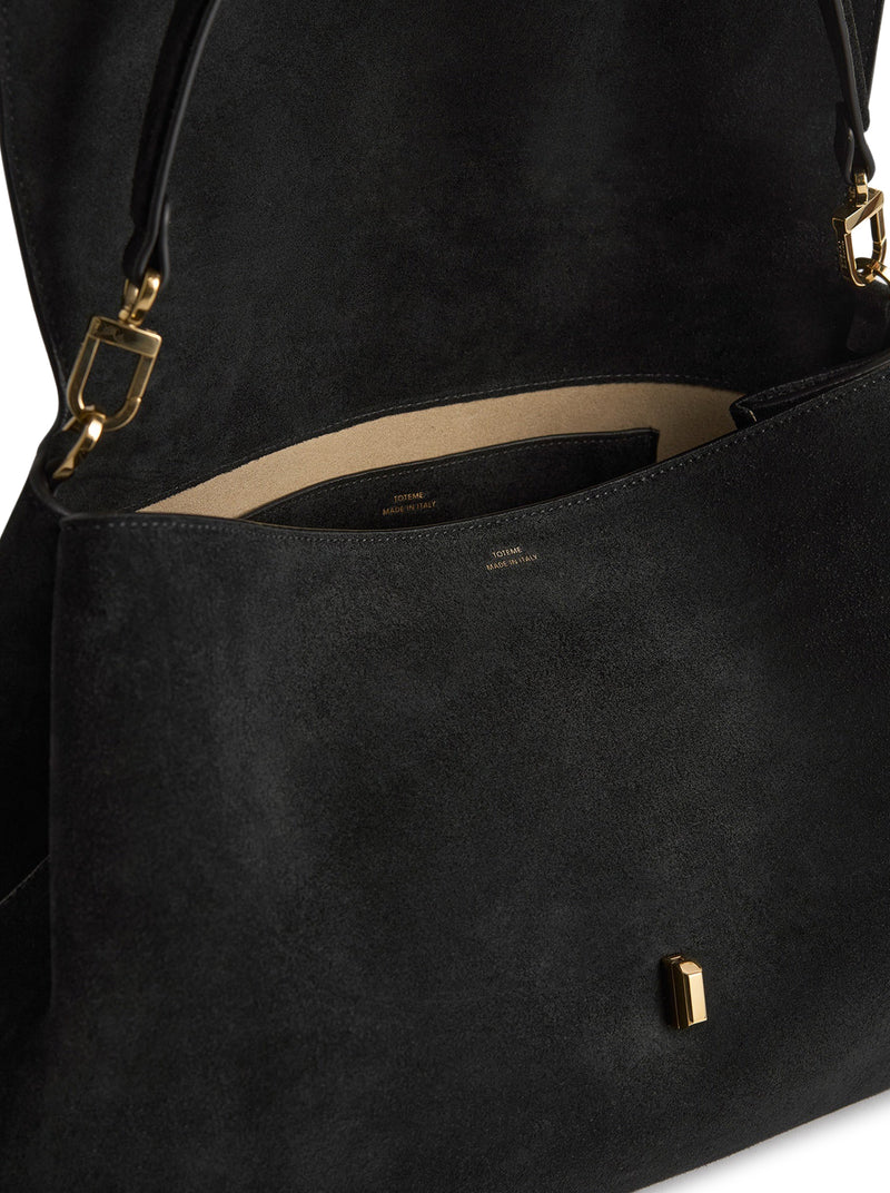 Toteme Women T-Lock Suede Bag TOTEME