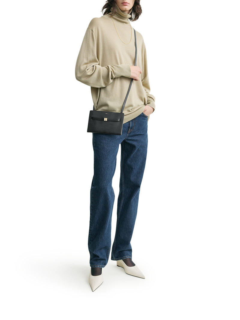 Toteme Women Leather Shoulder Bag With Belt TOTEME