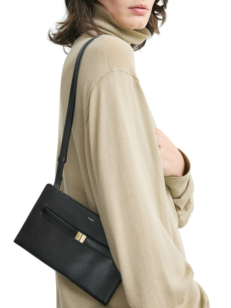 Toteme Women Leather Shoulder Bag With Belt TOTEME