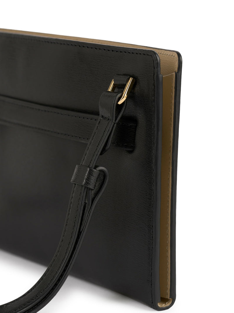 Toteme Women Leather Shoulder Bag With Belt TOTEME