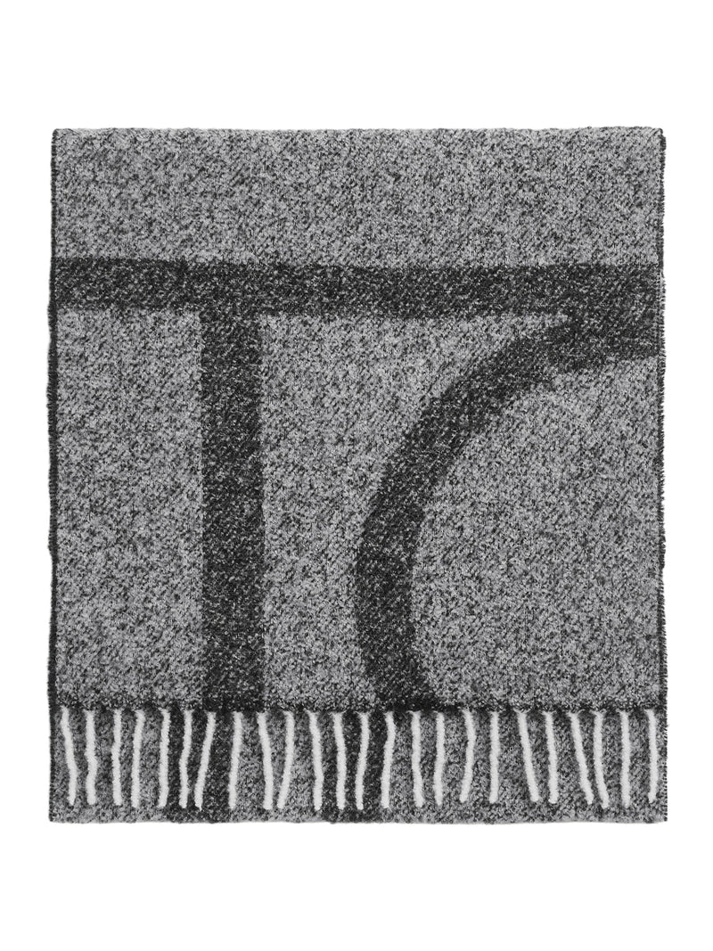 Toteme Women Jacquard Scarf With Monogram TOTEME