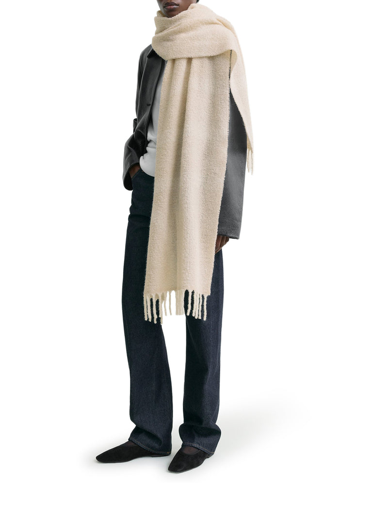 Toteme Women Jacquard Scarf With Monogram TOTEME