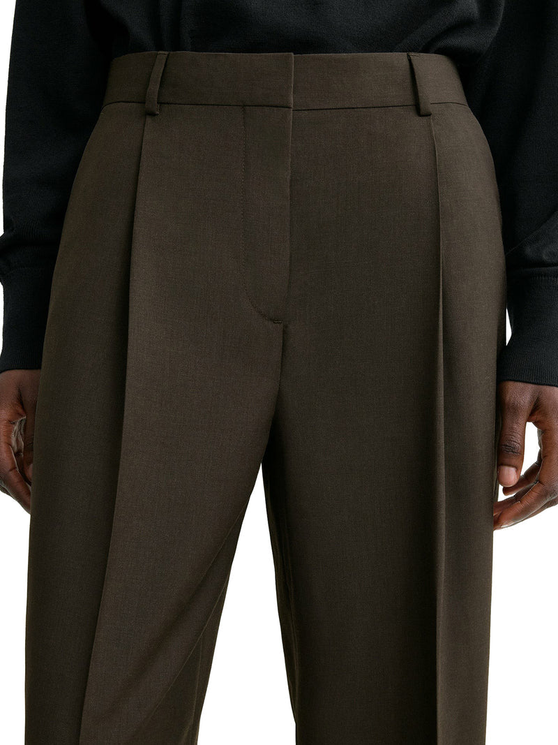 Toteme Women Tailored Wool Blend Trousers TOTEME