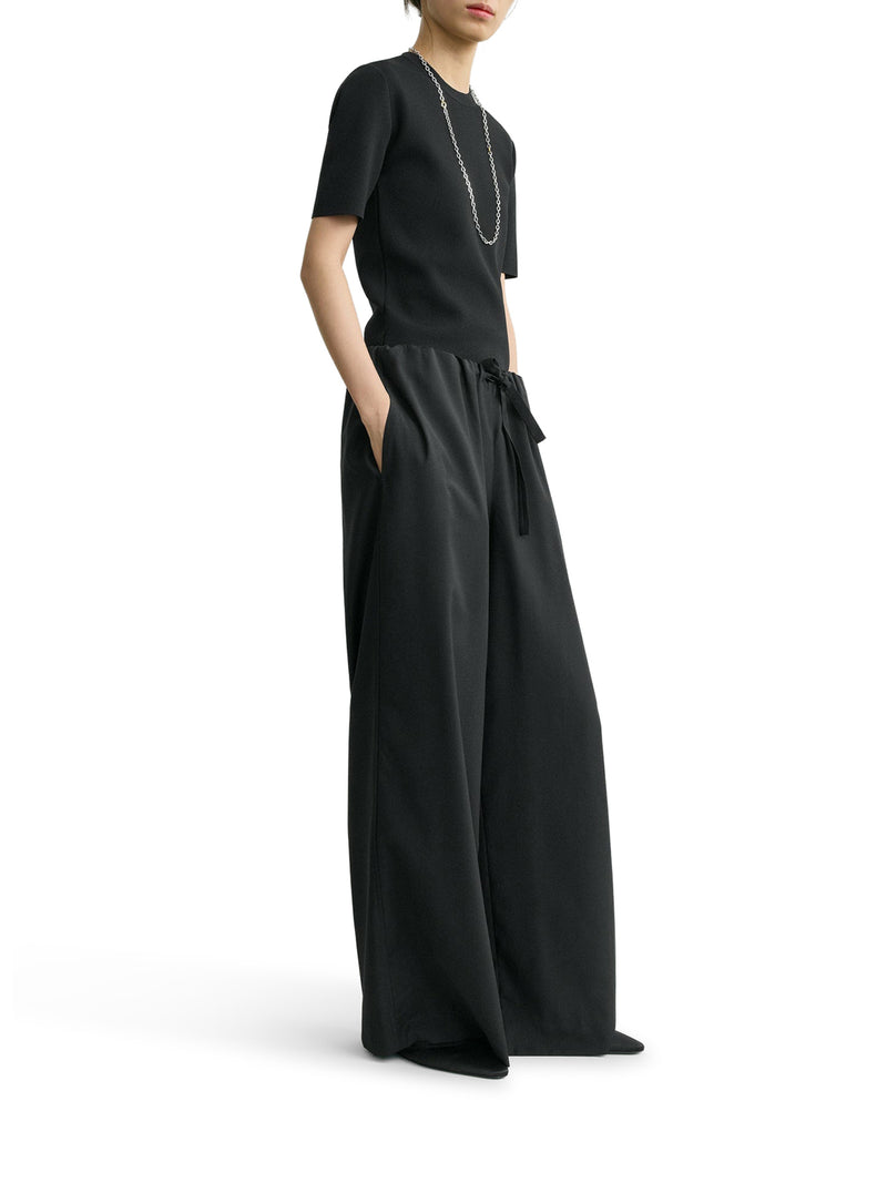 Toteme Women Wool Trousers With Drawstring TOTEME