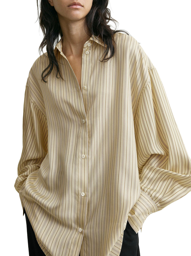 Toteme Women Oversized Striped Shirt TOTEME