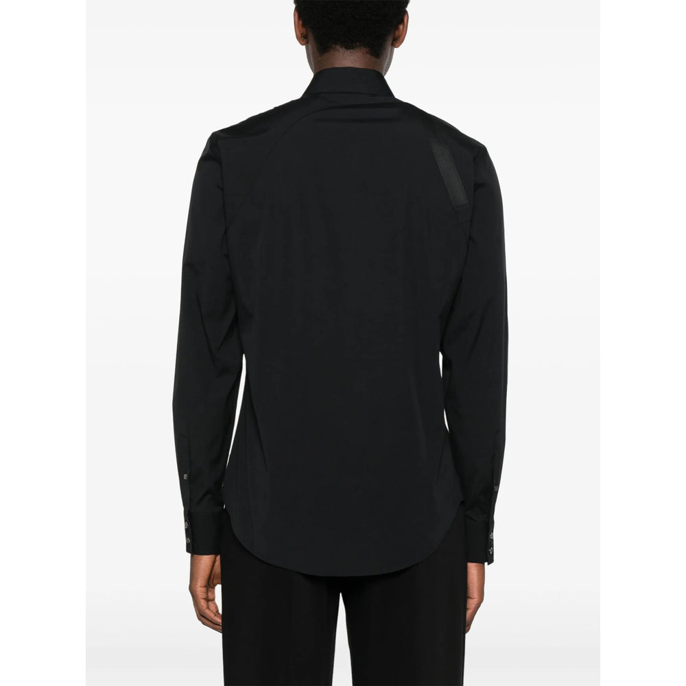 Alexander Mcqueen Black Shirts Men ALEXANDER MCQUEEN