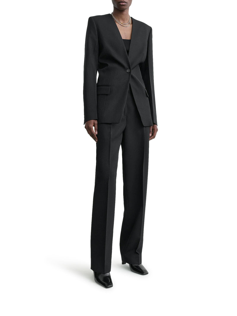 Toteme Women Single-Breasted Wool Blend Blazer TOTEME