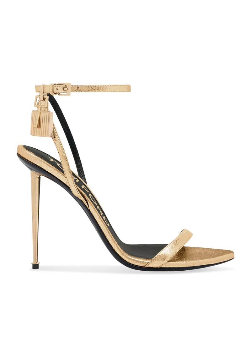 Tom Ford Women Golden Patent Leather Stiletto High Heel Pumps TOM FORD