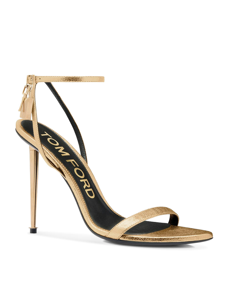 Tom Ford Women Golden Patent Leather Stiletto High Heel Pumps TOM FORD