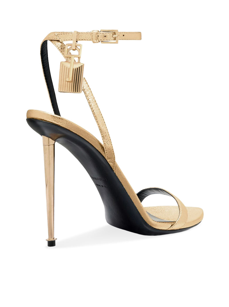 Tom Ford Women Golden Patent Leather Stiletto High Heel Pumps TOM FORD