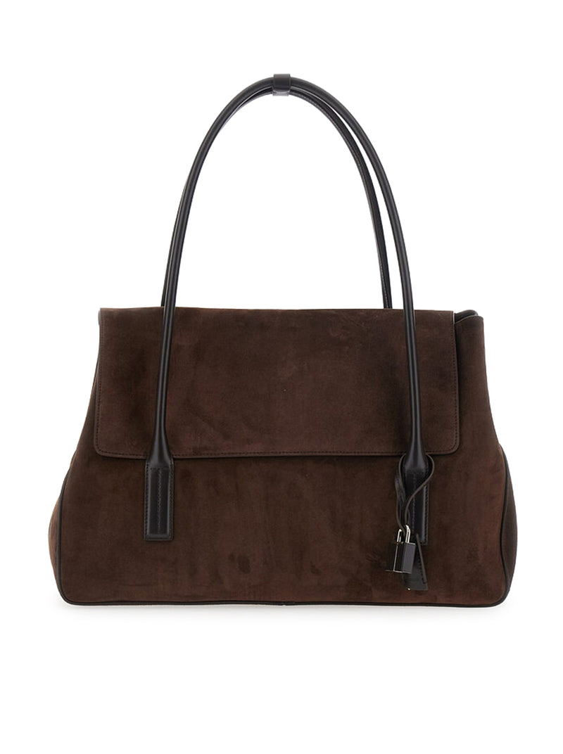 Tom Ford Women Large Eclipse Suede Bag TOM FORD