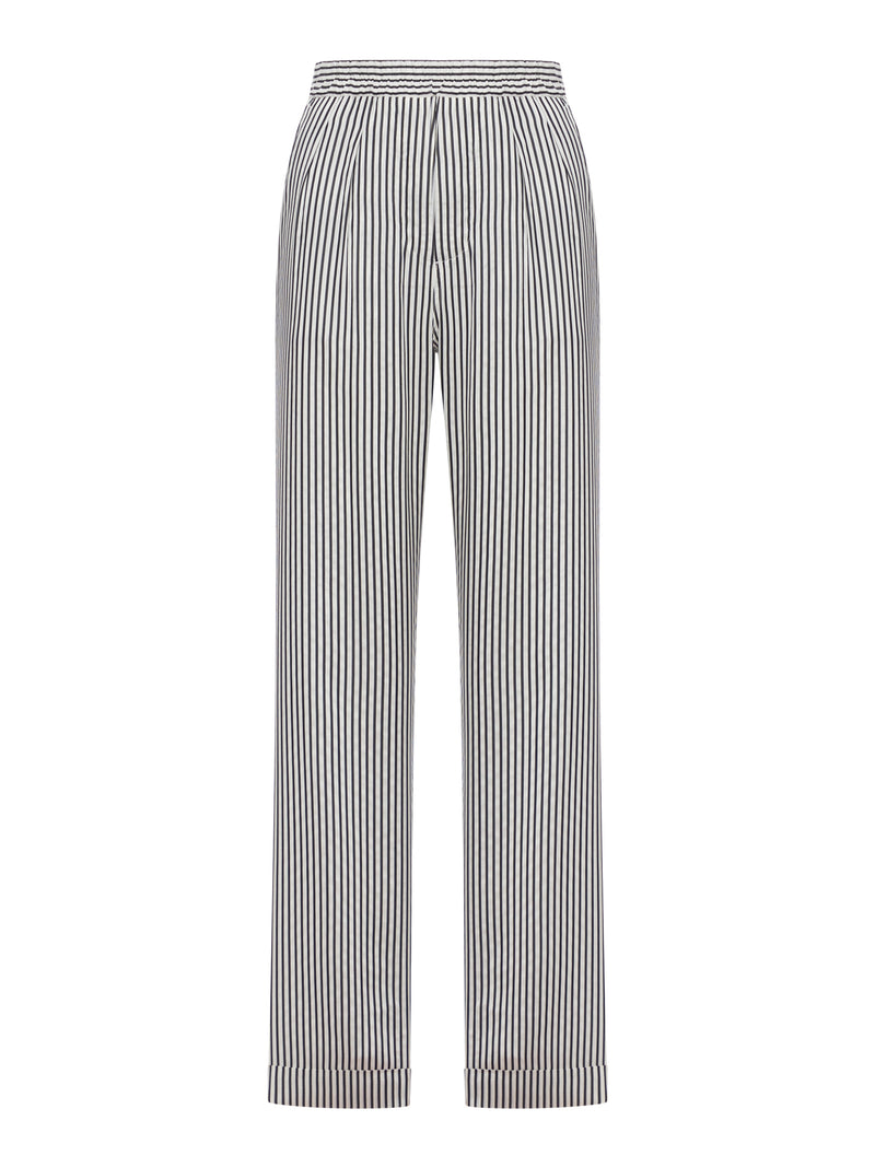 Tom Ford Women Striped Silk Trousers TOM FORD