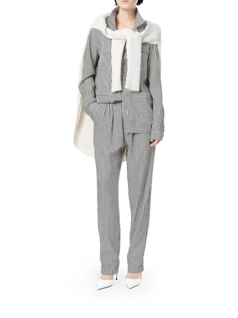 Tom Ford Women Striped Silk Trousers TOM FORD