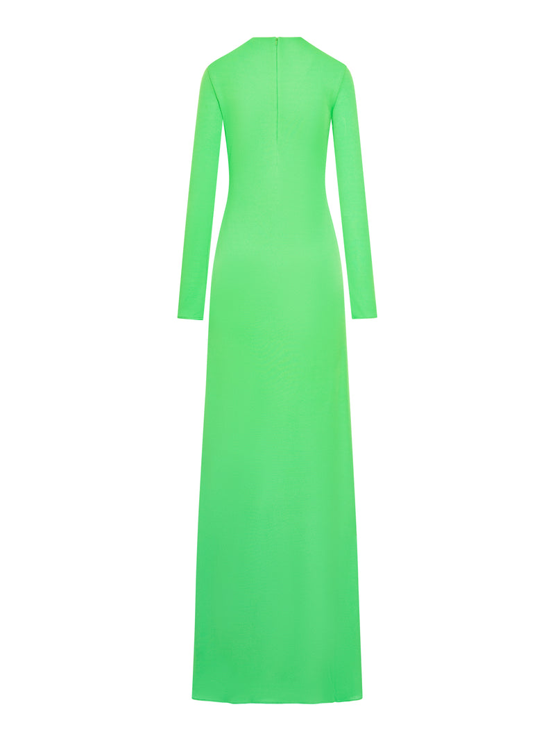 Tom Ford Women Long Sleeve Slash Front Evening Dress TOM FORD