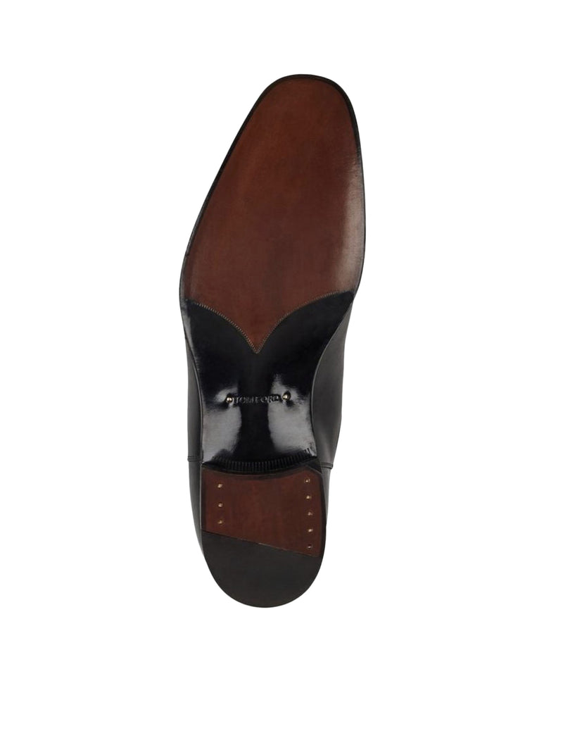 Tom Ford Men Edgar Chelsea Boot In Burnished Leather TOM FORD