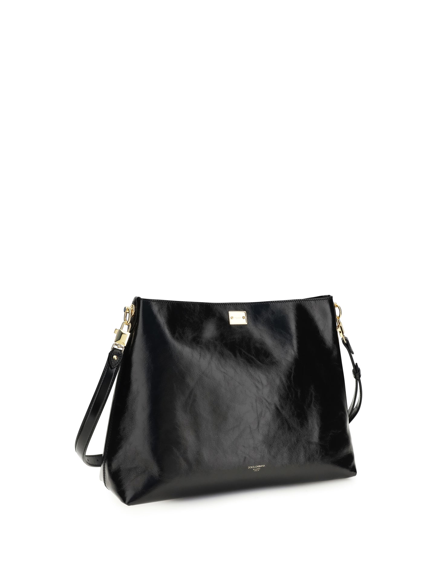 Dolce & Gabbana Women Large Vittoria Leather Shoulder Bag DOLCE & GABBANA