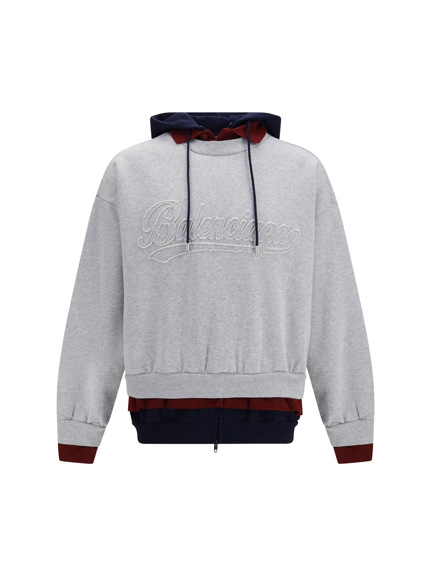Balenciaga Men Three-Layer Hoodie BALENCIAGA