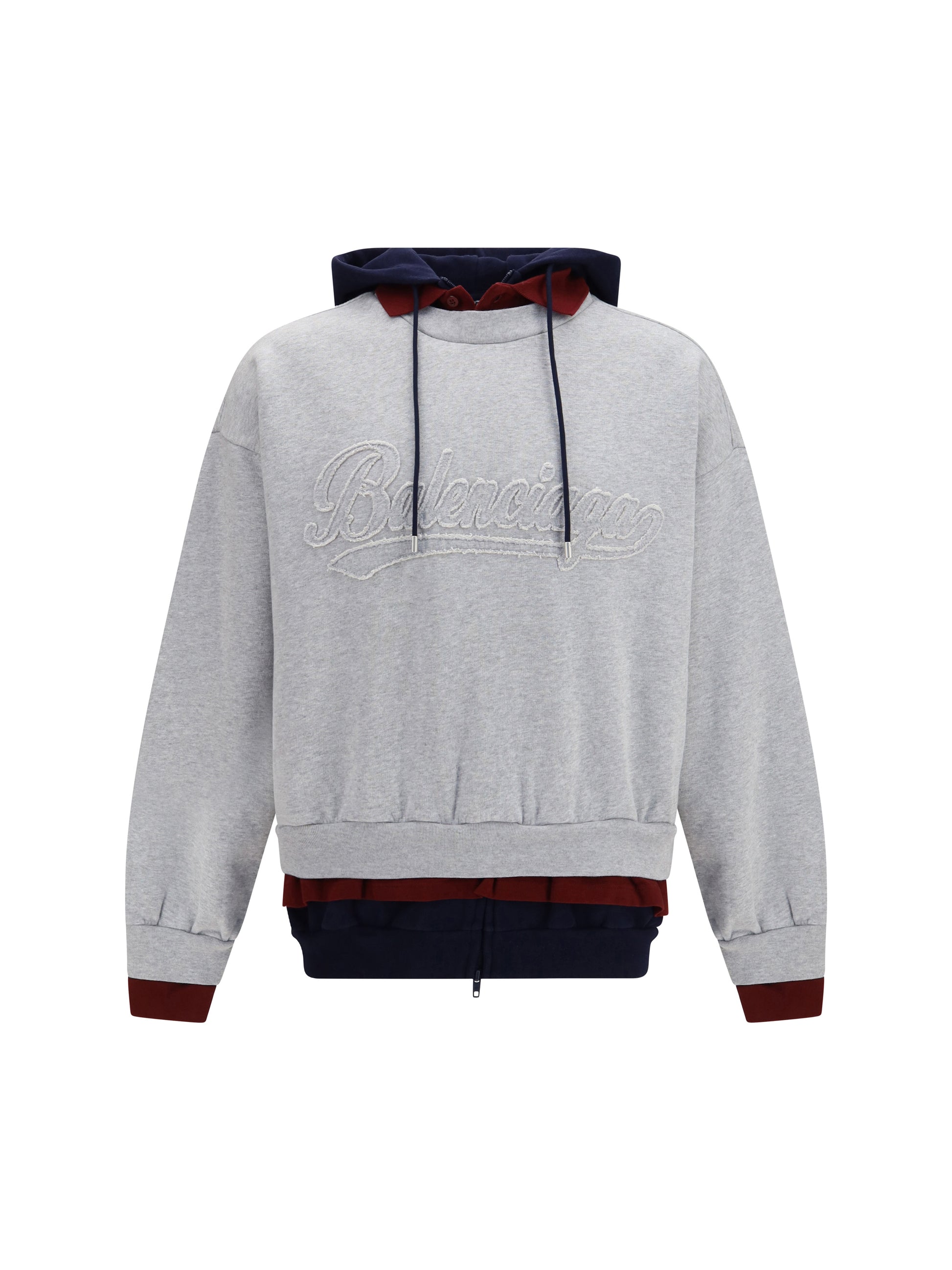 Balenciaga Men Three-Layer Hoodie BALENCIAGA