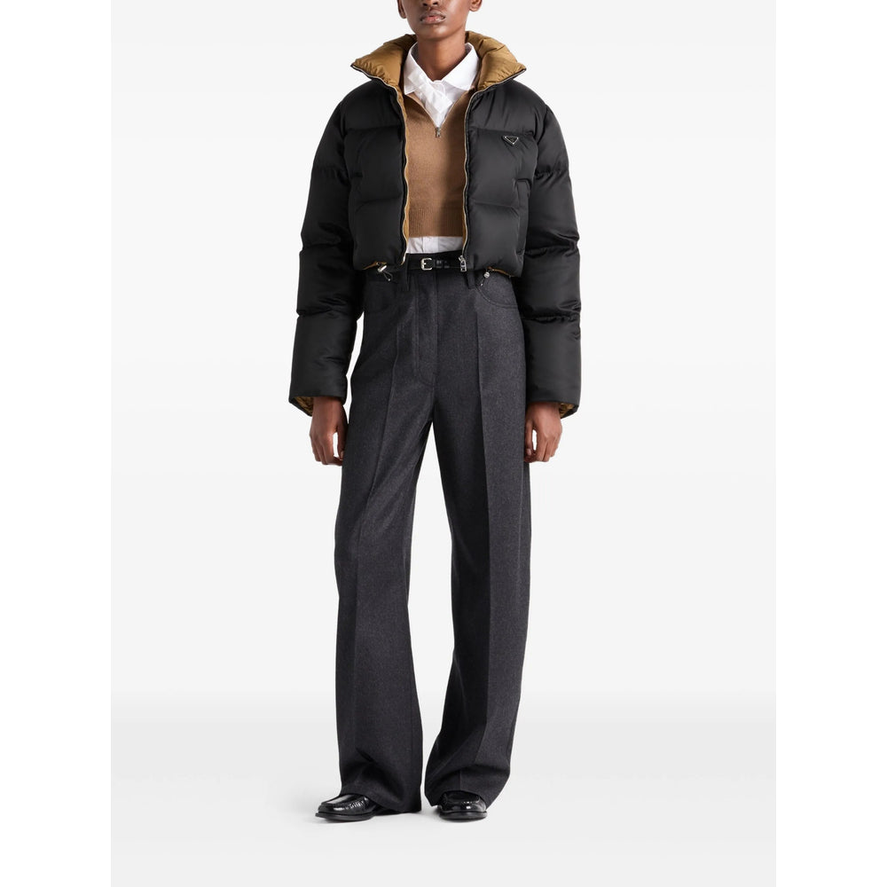 Prada Black Jackets - Puffer Jackets Women PRADA