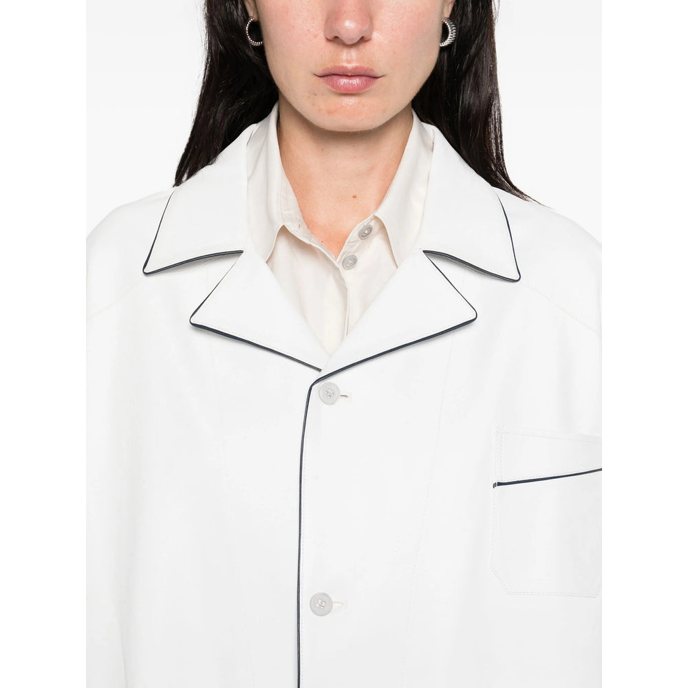 Prada White Jackets - Oversized Jackets Women PRADA