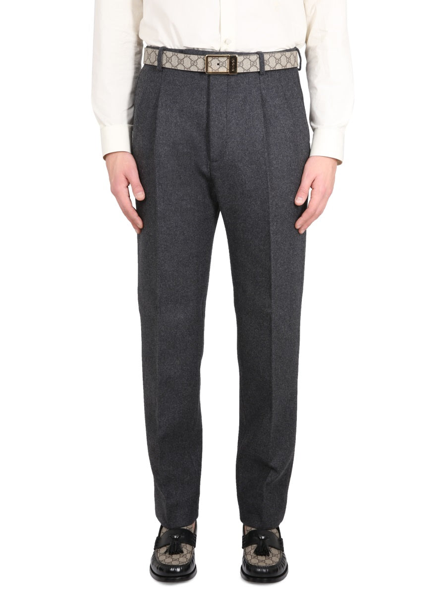 Gucci Men Cashmere Pants GUCCI