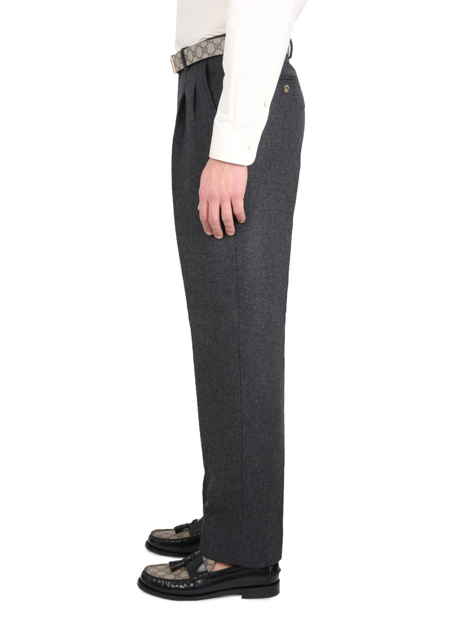 Gucci Men Cashmere Pants GUCCI