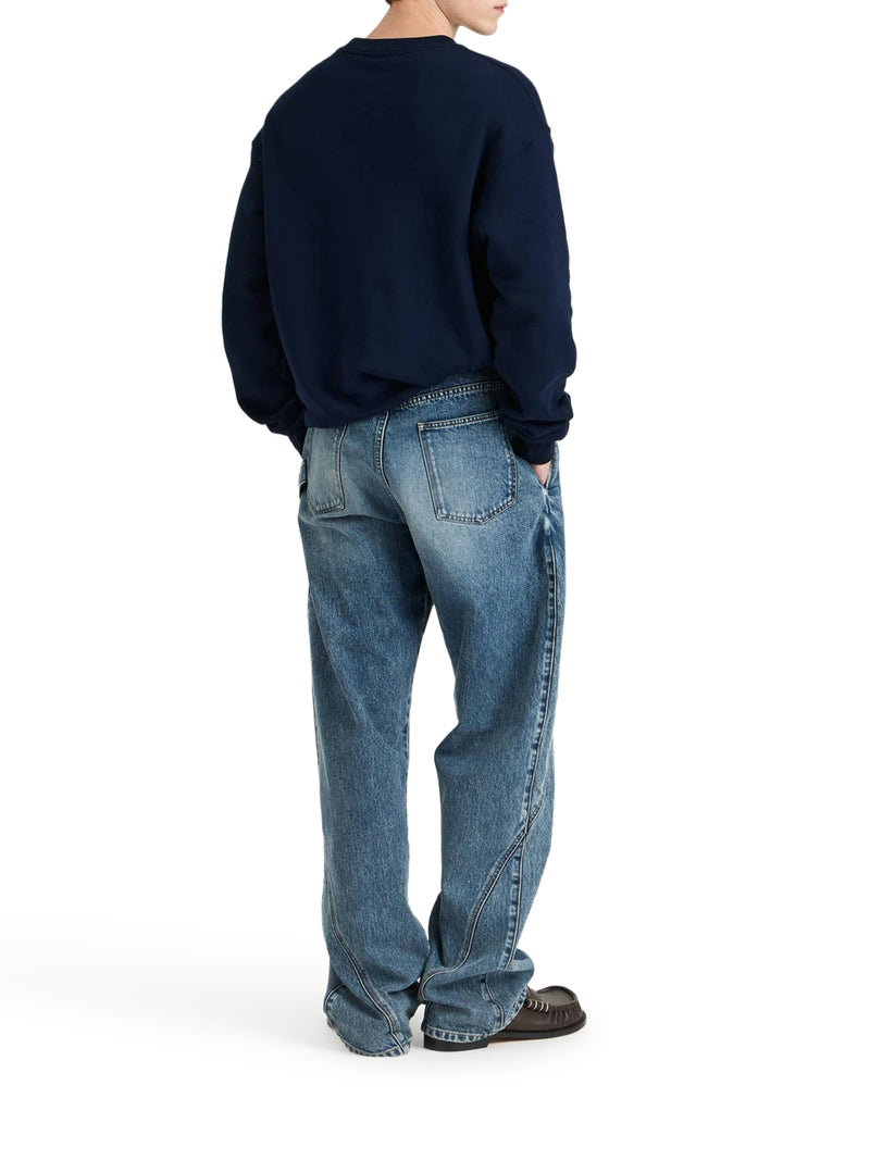 J.W.Anderson Men Workwear Jeans With Off-Centralized Closure J.W. ANDERSON