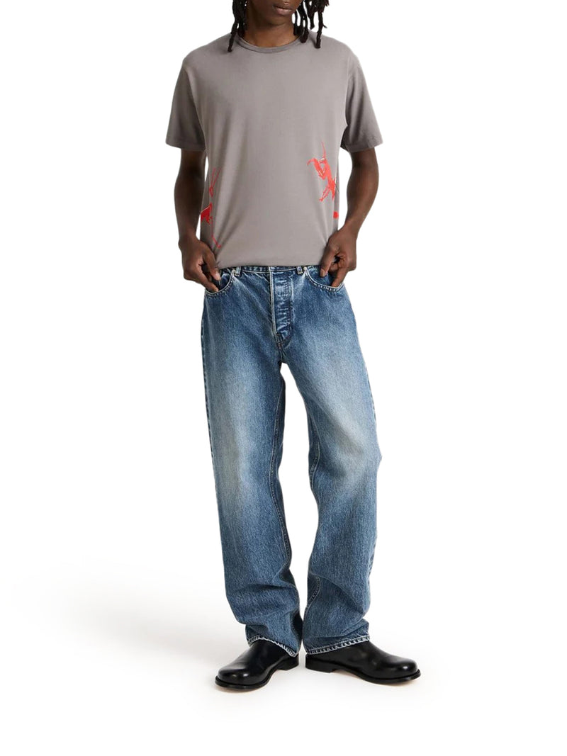 J.W.Anderson Men Straight Leg Denim Jeans J.W. ANDERSON