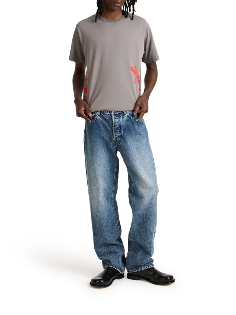 J.W.Anderson Men Straight Leg Denim Jeans J.W. ANDERSON