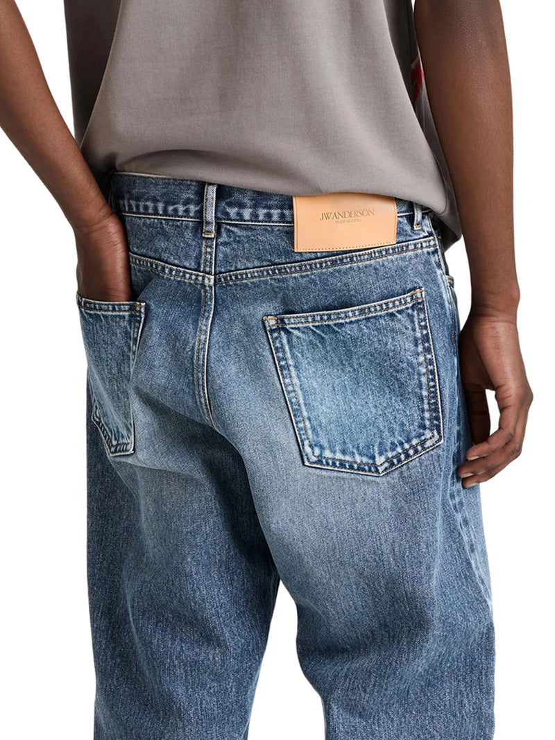 J.W.Anderson Men Straight Leg Denim Jeans J.W. ANDERSON