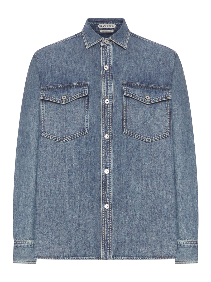 J.W.Anderson Men Oversized Cotton Shirt J.W. ANDERSON