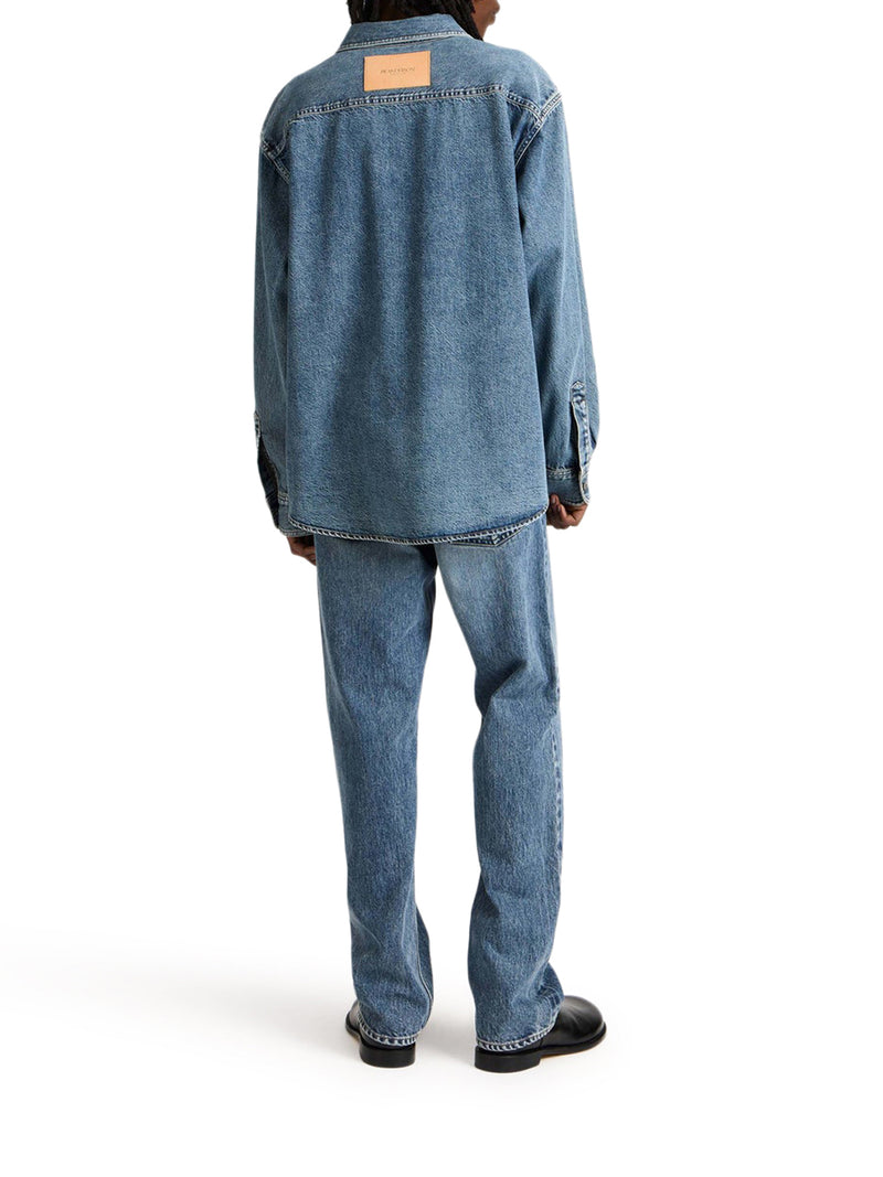 J.W.Anderson Men Oversized Cotton Shirt J.W. ANDERSON