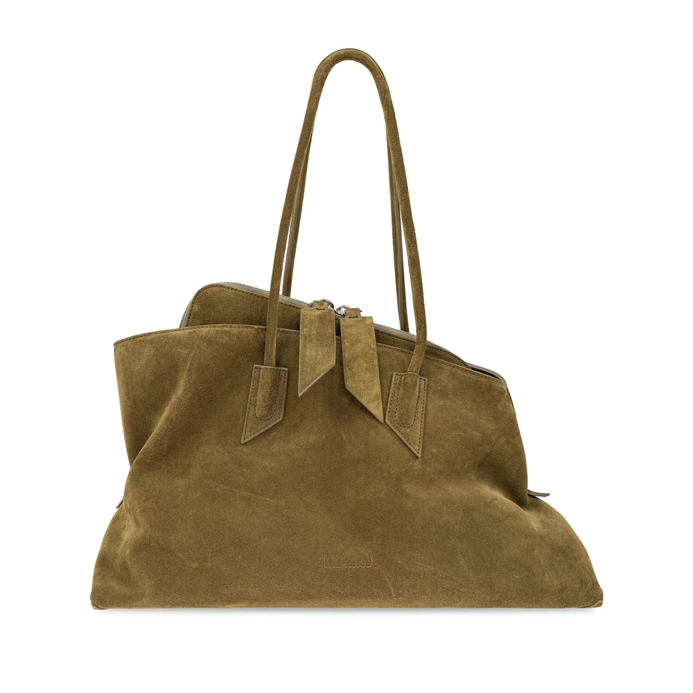 The Attico Green Tote Bags Women THE ATTICO