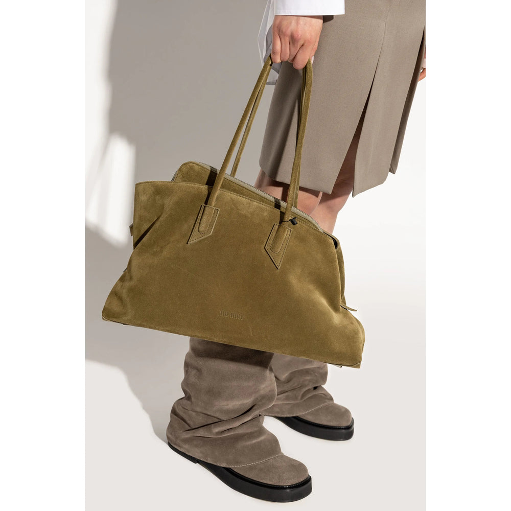 The Attico Green Tote Bags Women THE ATTICO